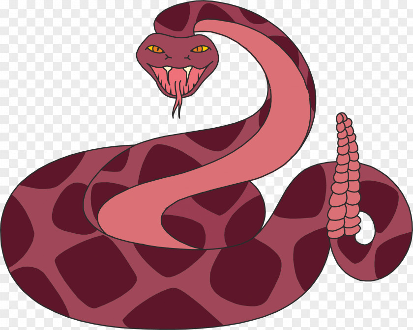 Snake Rattlesnake Reptile Clip Art PNG