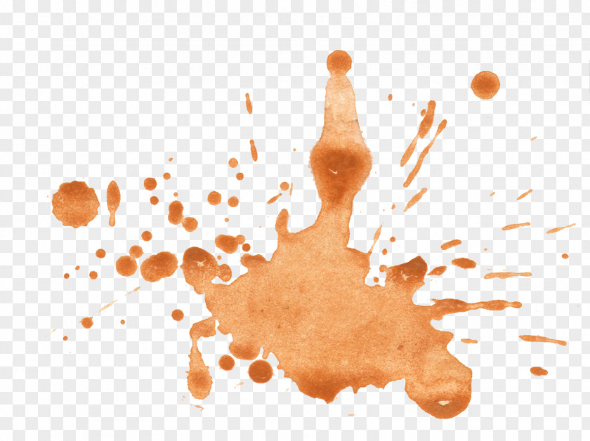 Watercolor Stain Painting PNG