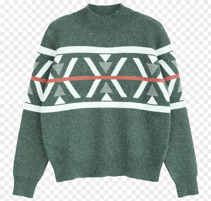 Army Green Sweater Download PNG