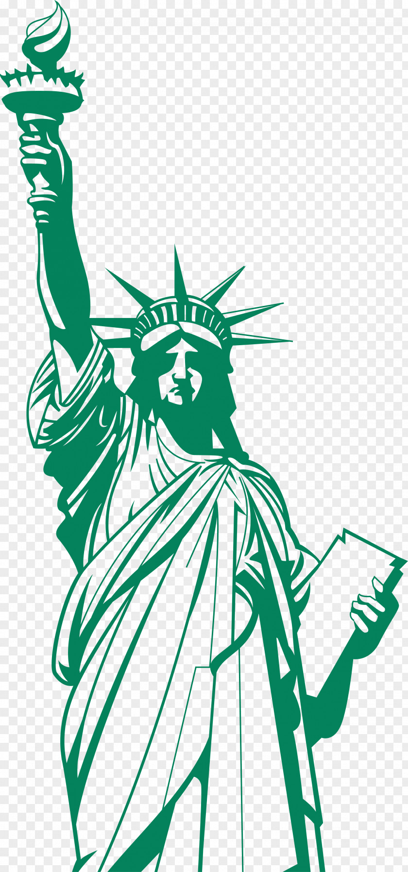 Persian Statue Of Liberty Drawing Clip Art PNG