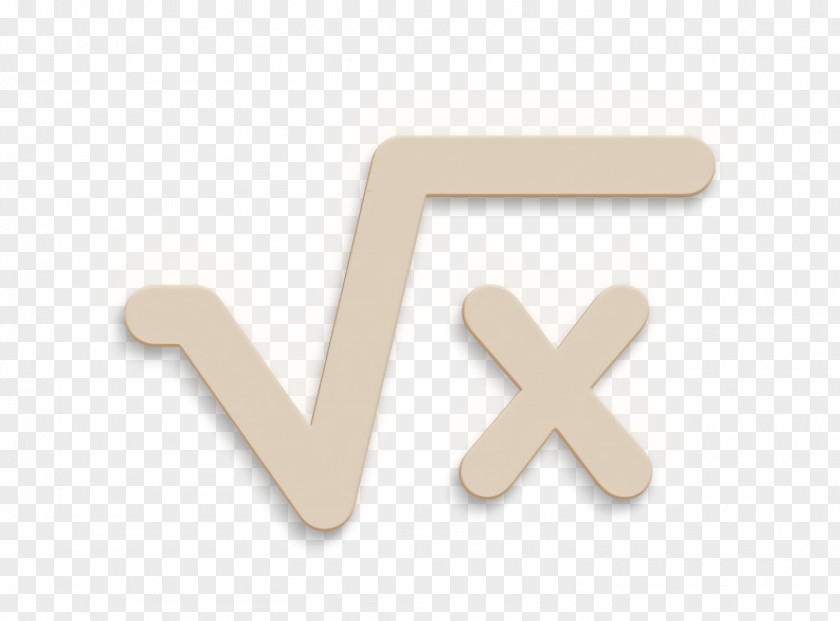 Root Icon Square Of X Mathematical Signs PNG