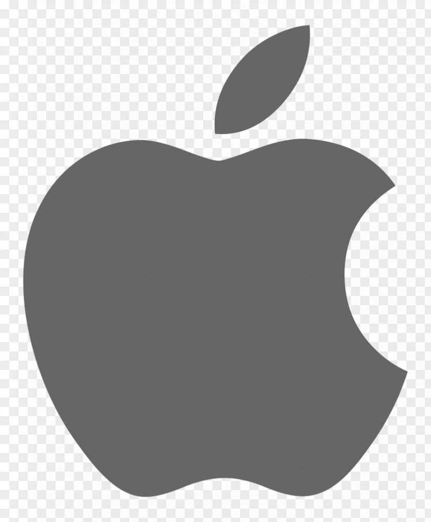 Typography Apple Logo Clip Art PNG