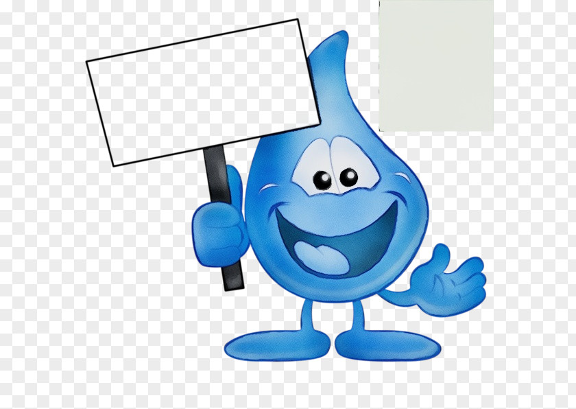 Cartoon Poster World Water Day PNG