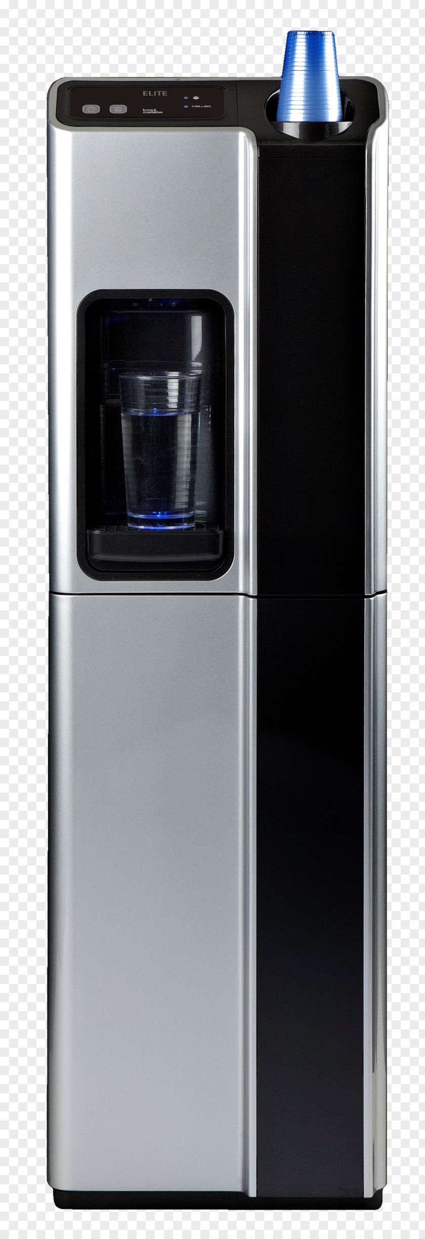 Coffee Water Cooler Machine PNG