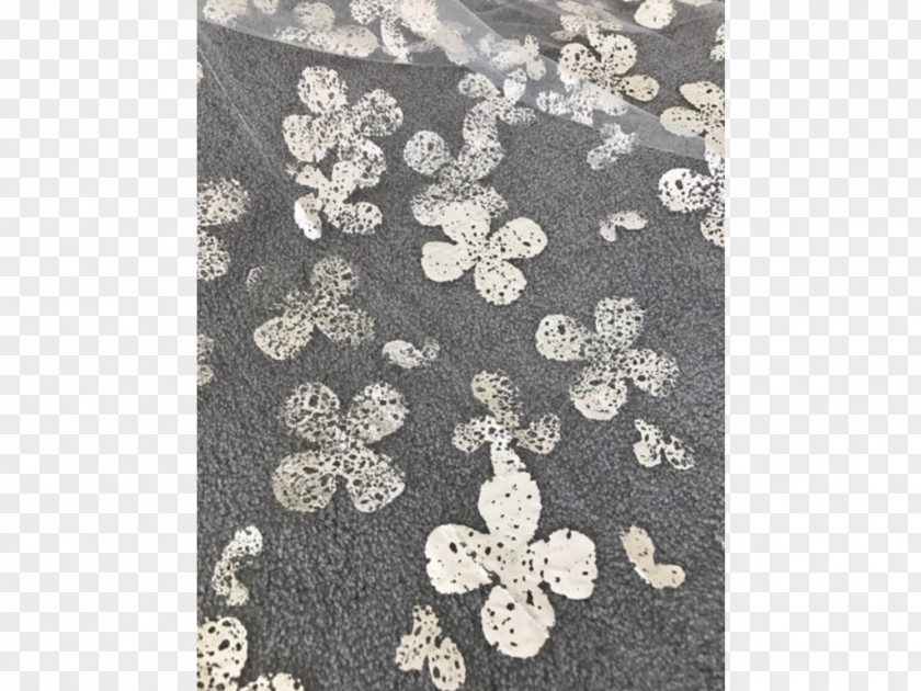 Ivory Flowers Lace PNG