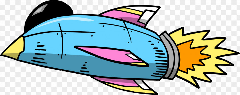 Vector Cartoon Spaceship Spacecraft Rocket Clip Art PNG