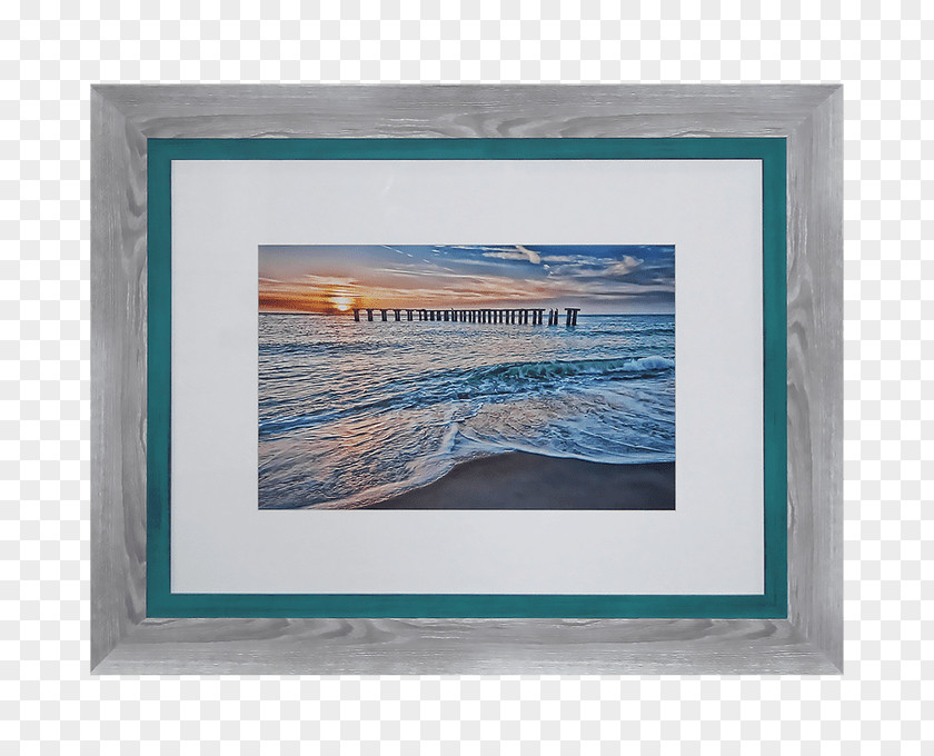 Beach Landscape Frame Wrapped Canvas Smathers Painting Photography Island Art PNG