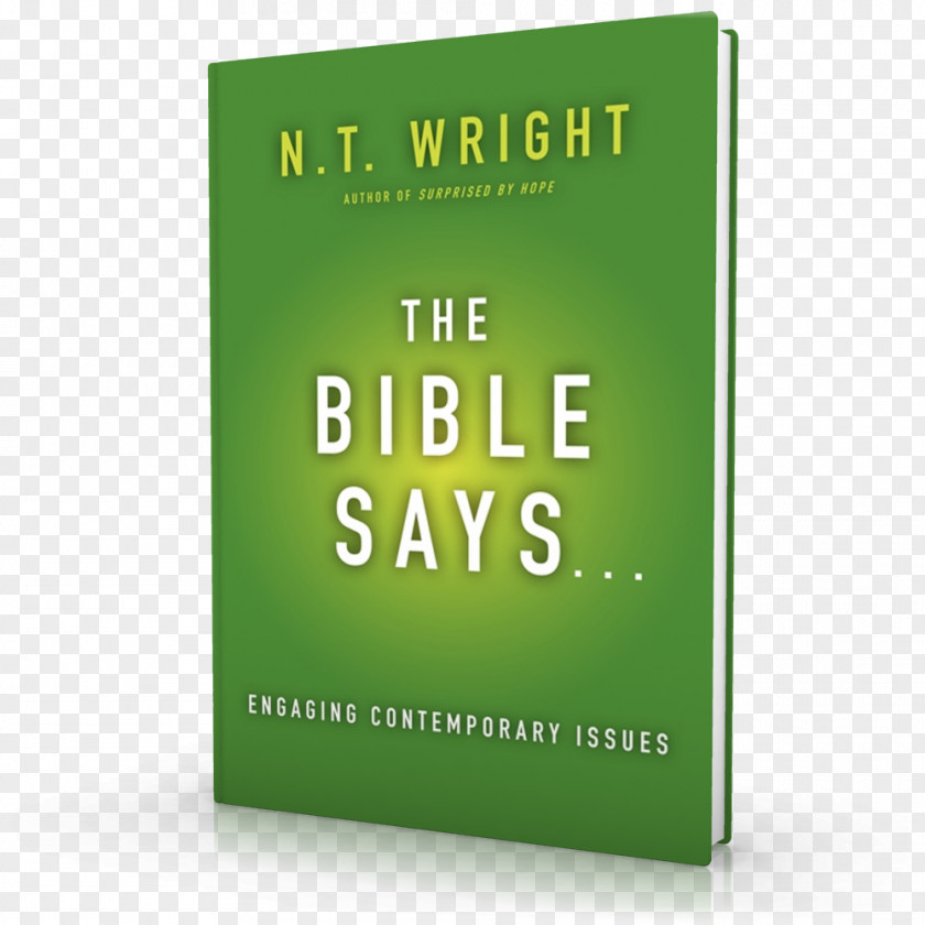 Book Cover Mockup Surprised By Scripture: Engaging Contemporary Issues Product Design Brand Paperback PNG