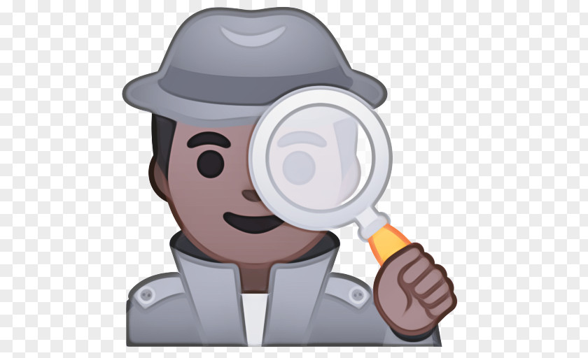 Finger Headgear Detective Emoji PNG
