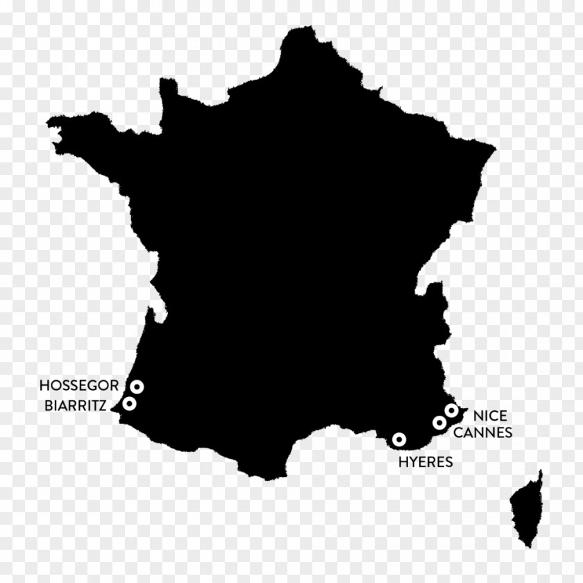 France Vector Map Royalty-free PNG