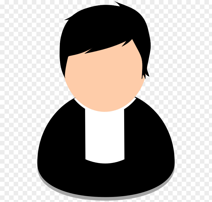 Free Man Avatar Pull Material Clergy Pastor Priest Clip Art PNG