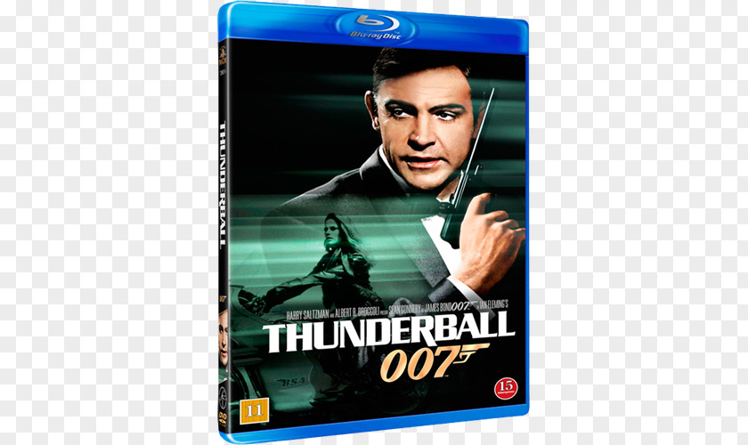 James Bond Sean Connery Thunderball DVD Film PNG