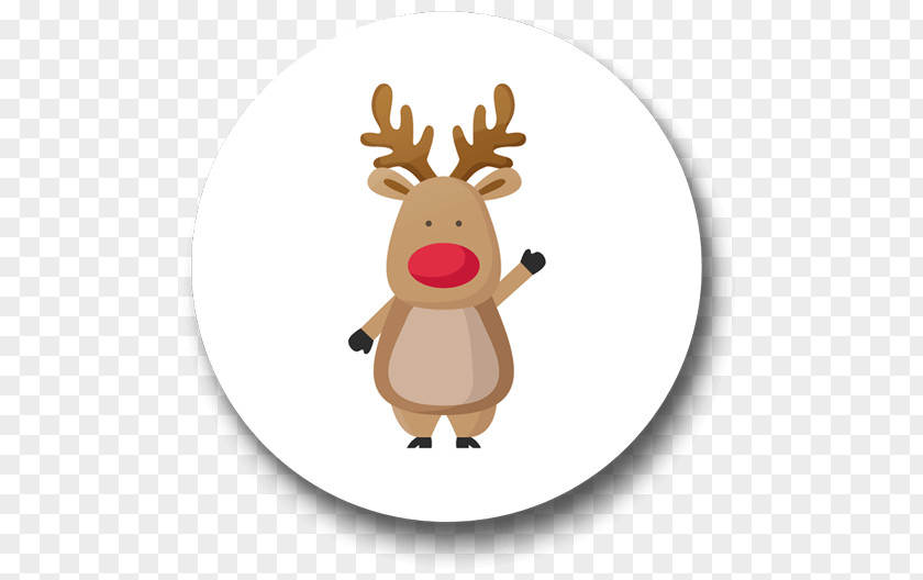 Christmas Rudolph Tree Gift Decoration PNG