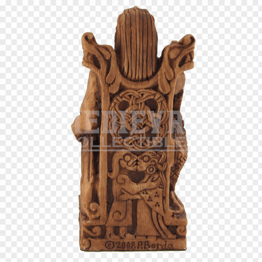 Freyr Norse Mythology Statue Viking Deity PNG