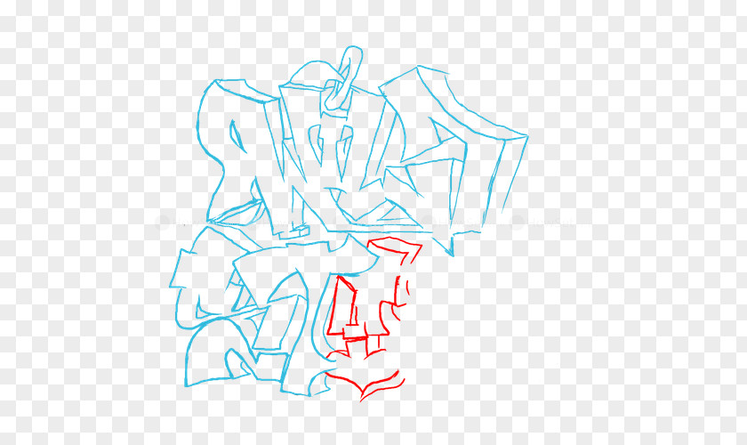 Graffiti Style Clip Art Illustration Drawing Line PNG