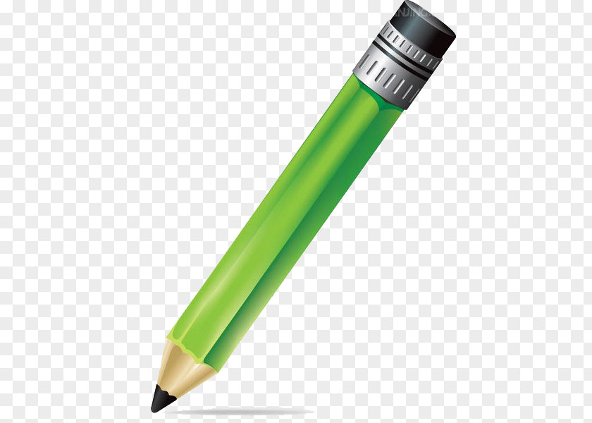 Green Pencil Illustration Drawing Photography PNG