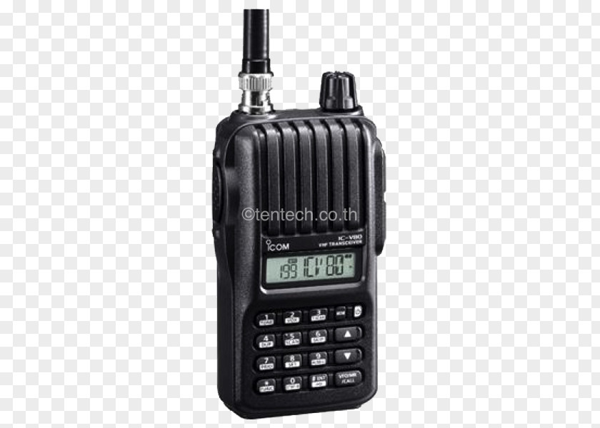 Icom Incorporated Walkie-talkie Transceiver IC-V80-HD Two-way Radio PNG