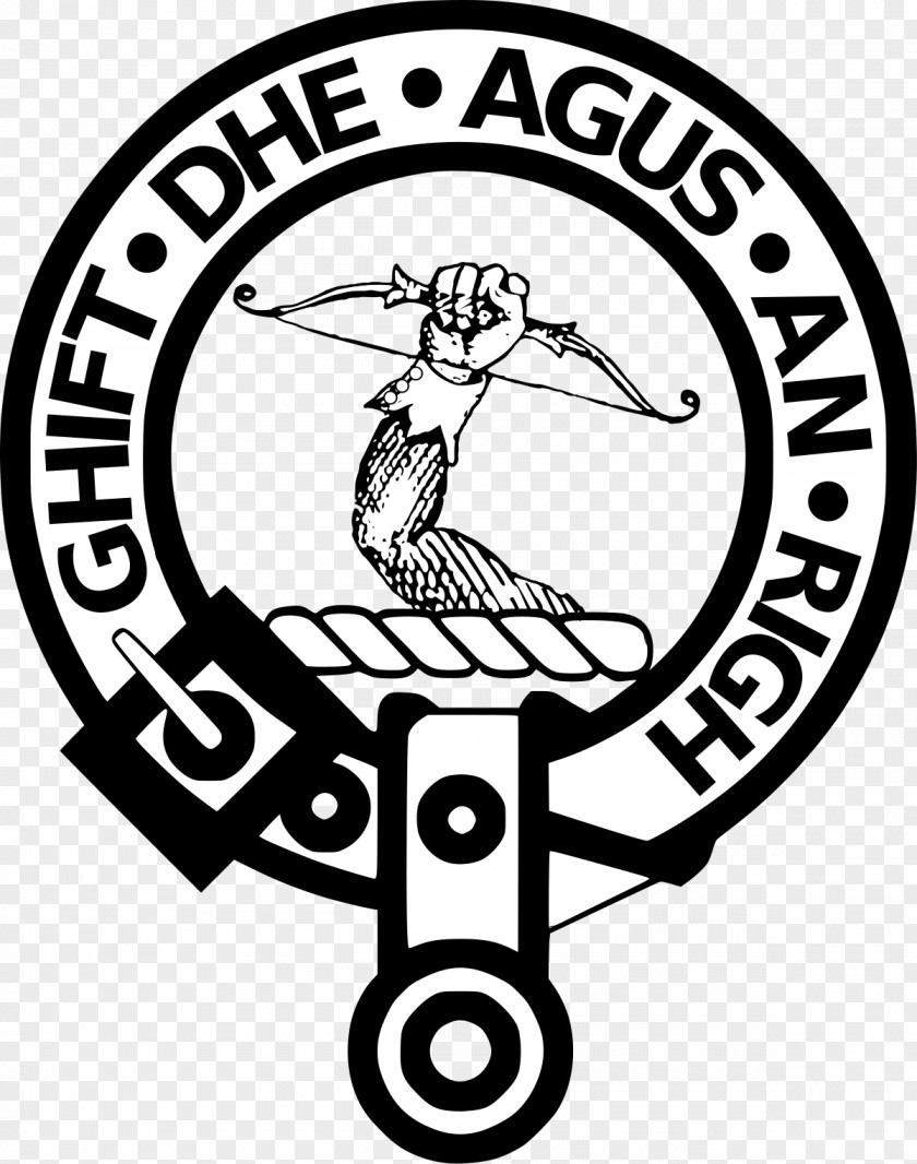 Scotland Clan Gunn Scottish Crest Badge PNG