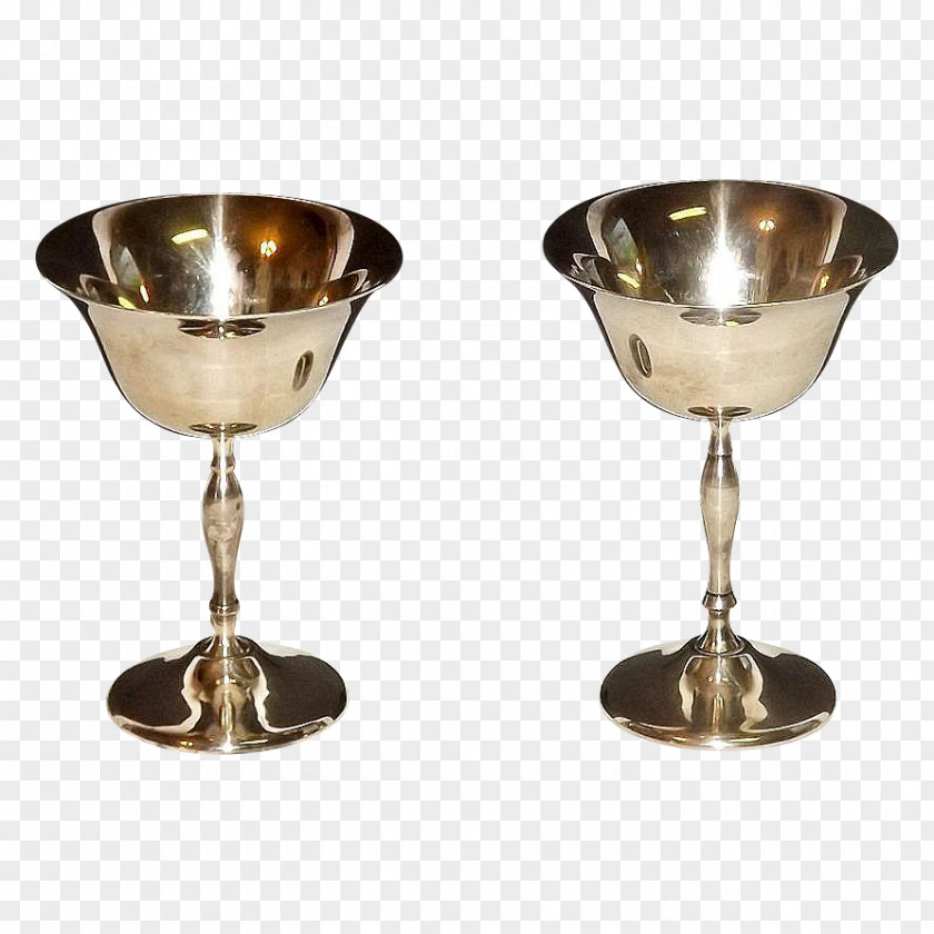 Silver Wine Glass Champagne Chalice PNG