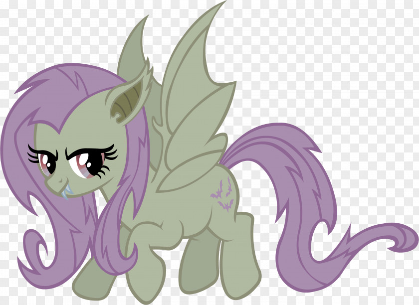 Vampire Fluttershy Pony Pinkie Pie Applejack Bat PNG
