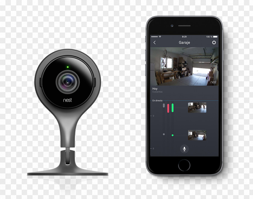 Webcam Nest Cam IQ Indoor Labs Camera PNG