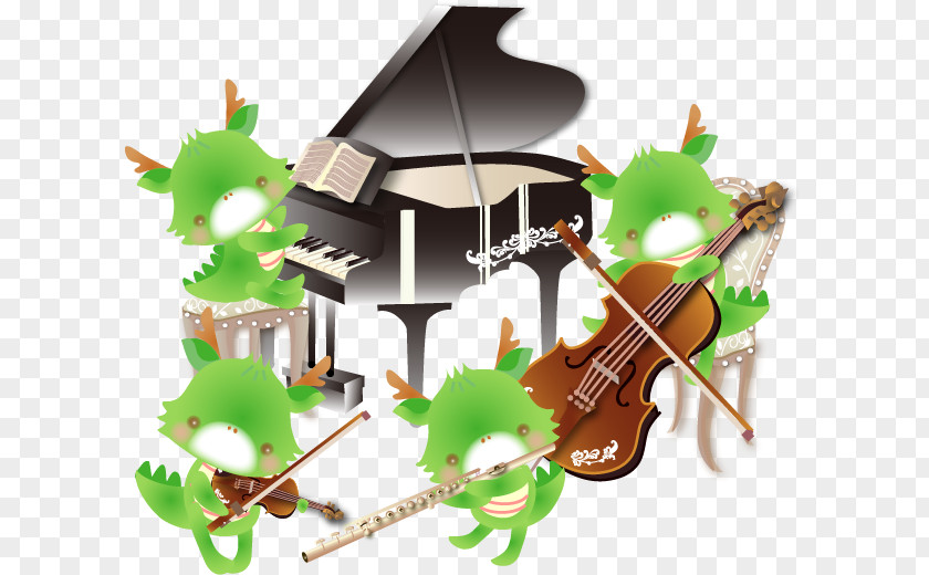 Piano String Instruments PNG