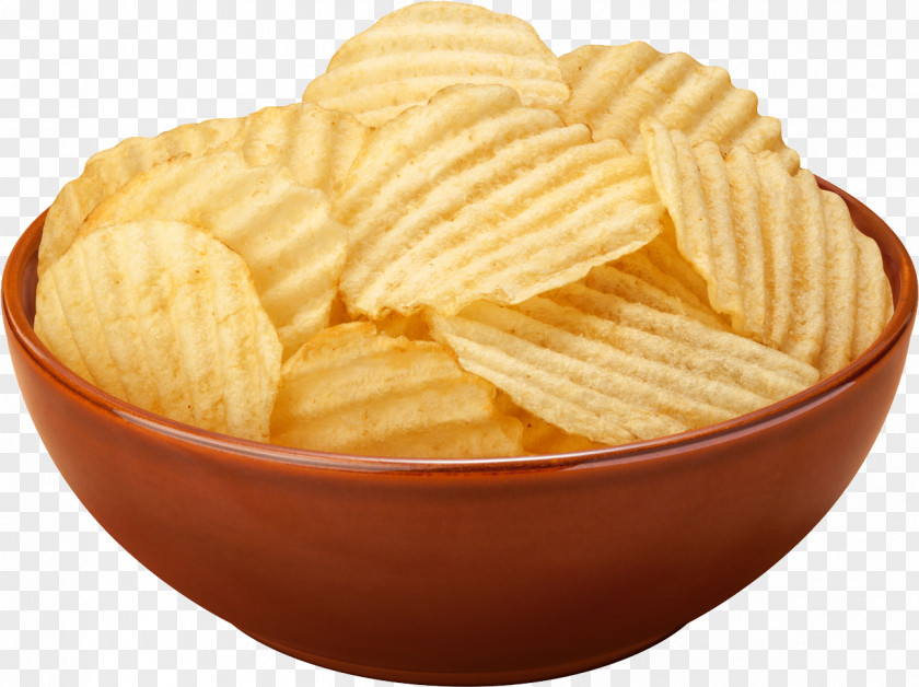 Potato_chips French Fries Junk Food Potato Chip Bowl Ruffles PNG