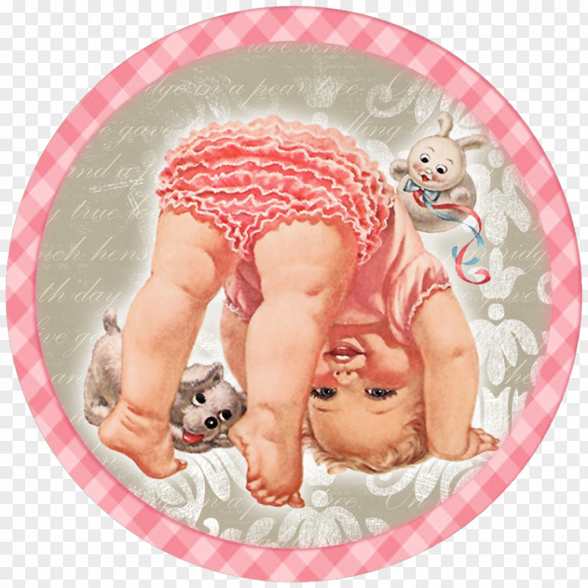 Watercolor Cute Diaper Baby Announcement Infant Child Shower PNG