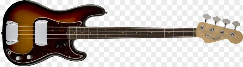 Bass Guitar Fender Precision Musical Instruments Corporation Sunburst Stratocaster PNG