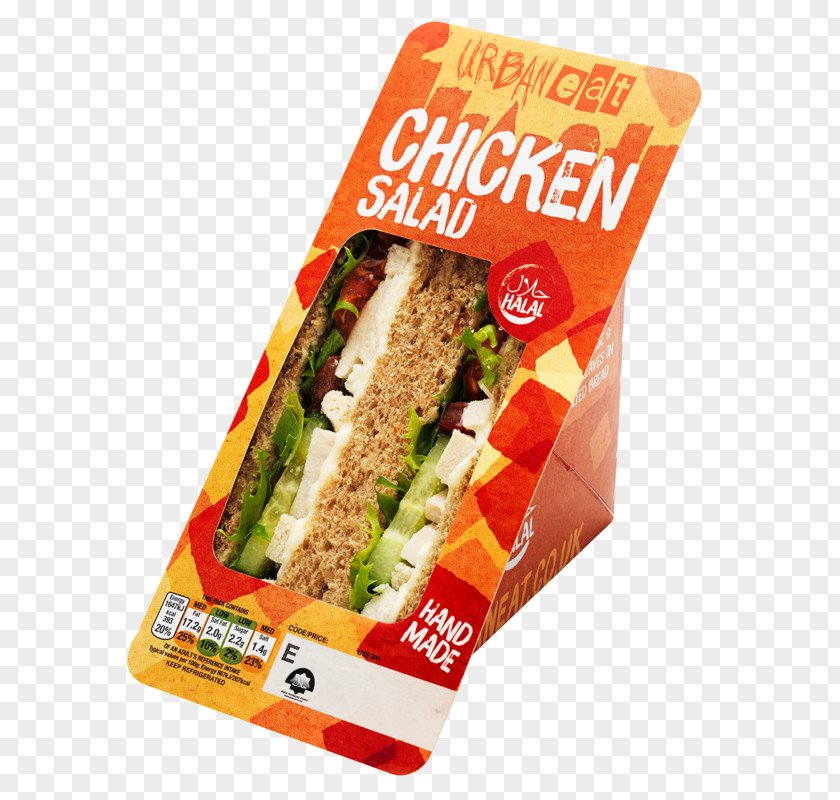Halal Sandwich Chicken Salad Montreal-style Smoked Meat PNG