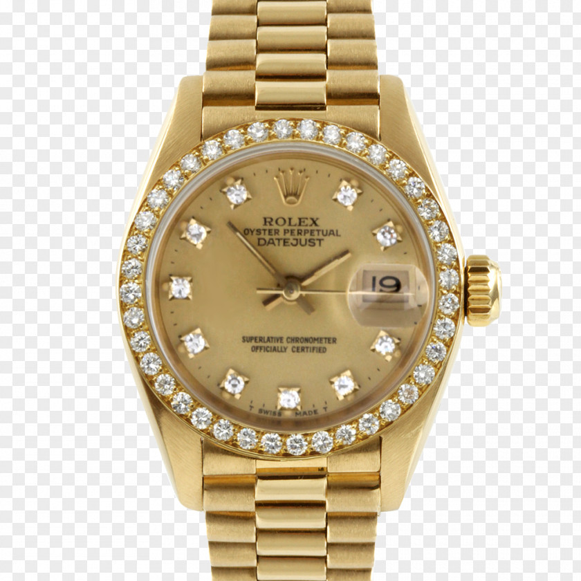 Watch Rolex Datejust Panerai Gold PNG