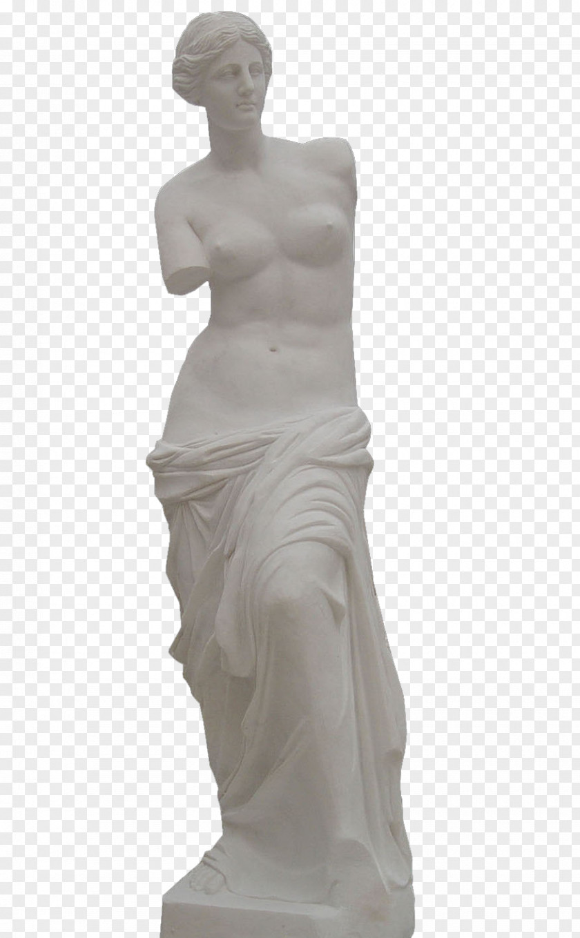 Armed Venus Creative Statue Download PNG