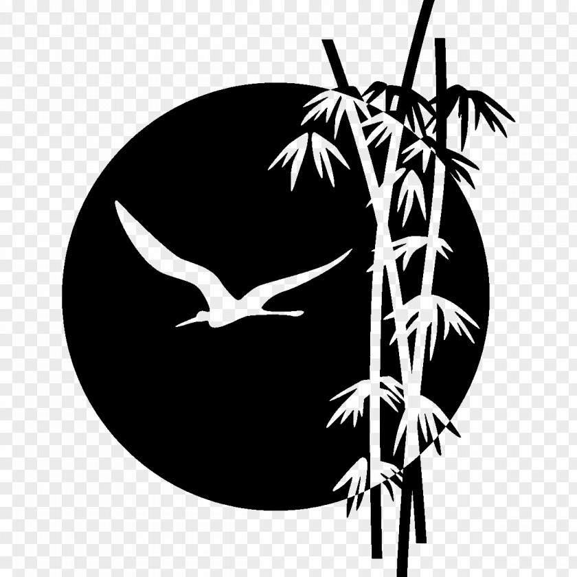 Bamboo Tree Wall Decal Sticker PNG