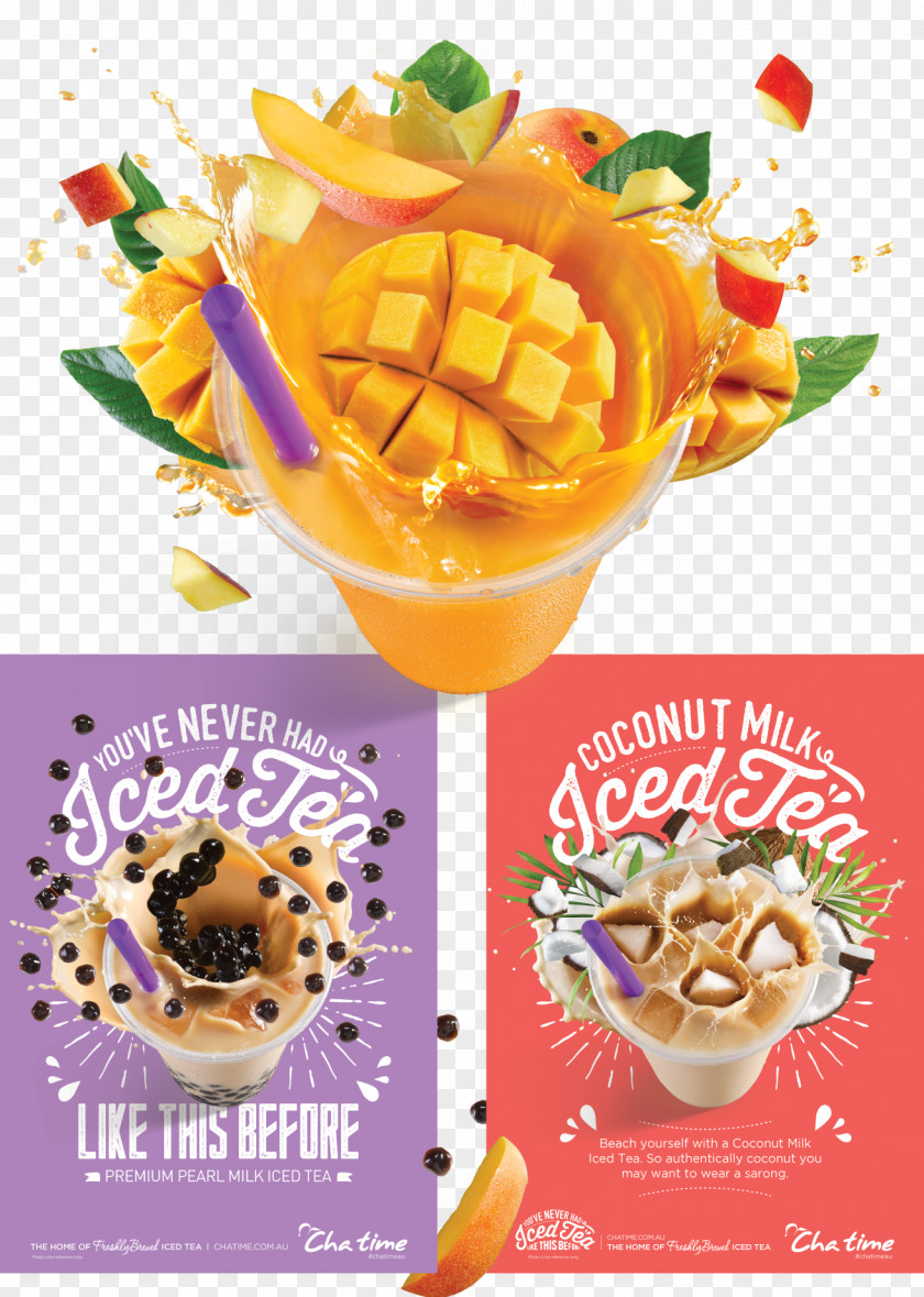 Bubble Tea Menu Chatime Sundae Flavor By Bob Holmes, Jonathan Yen (narrator) (9781515966647) PNG