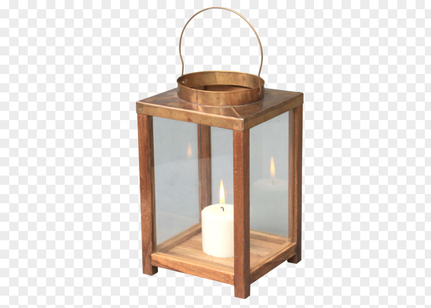 Chinese Style Wooden Vase On The Table Lighting Candlestick Lantern PNG