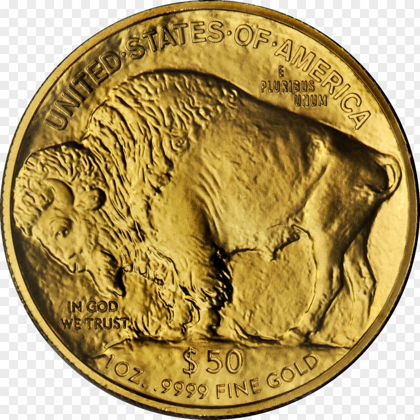 Coin Jack Hunt Broker Gold American Buffalo PNG