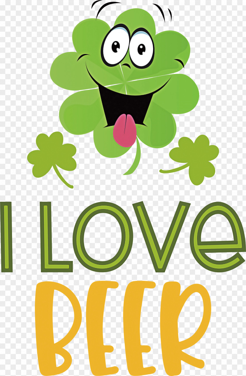 I Love Beer Saint Patrick Patricks Day PNG