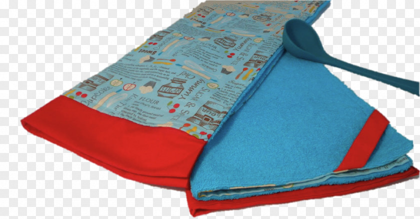 Kitchen Towel Linens Textile Turquoise Product PNG