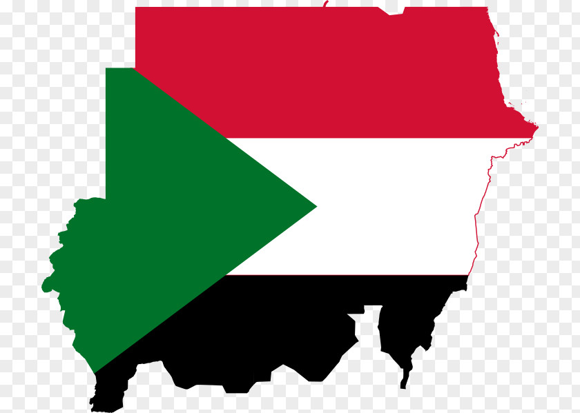 Map Flag Of Sudan South PNG