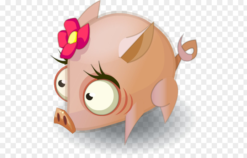 Monster Mash Pig Snout Clip Art PNG