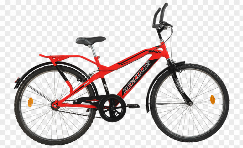 Bicycle Hercules Trail Mountain Bike Roadster Red PNG