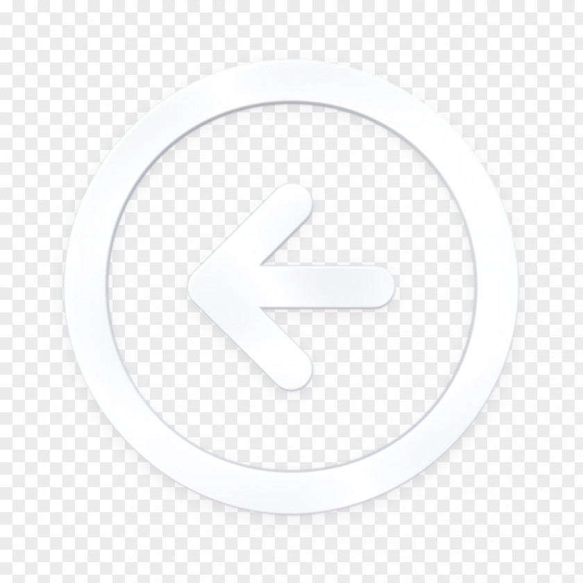 Blackandwhite Symbol Arrow Icon Circle Directtion PNG
