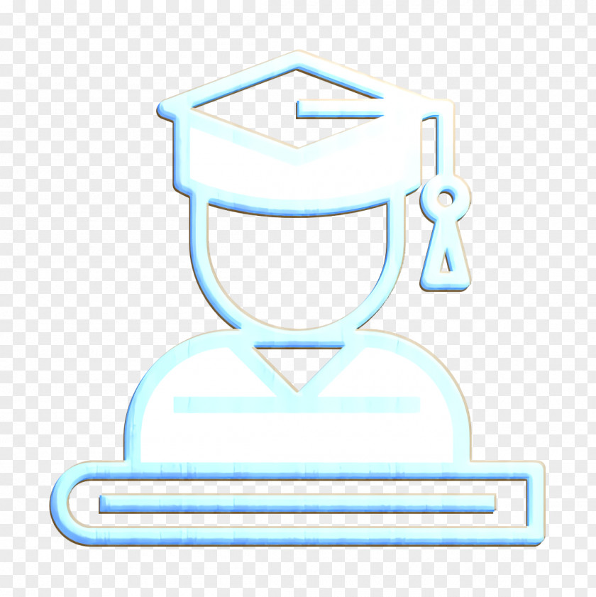 Graduate Icon Book And Learning School PNG