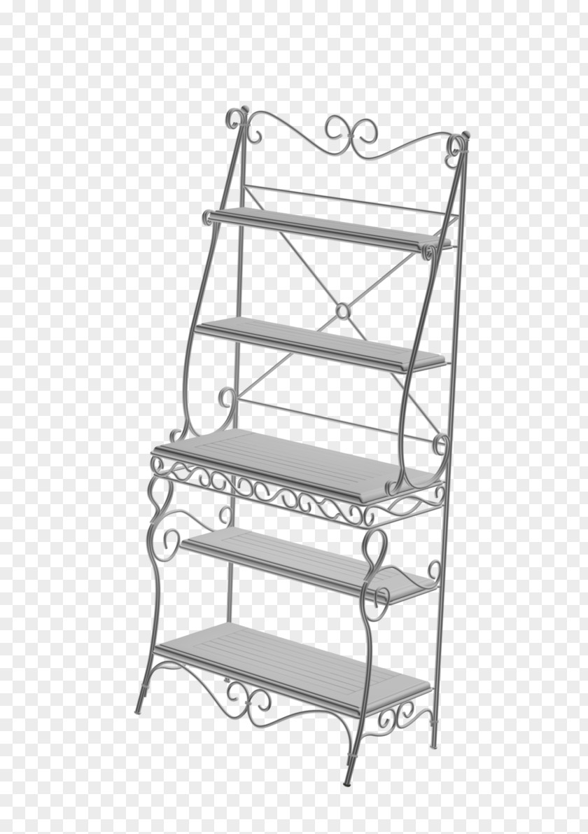 Line Shelf Furniture Angle PNG