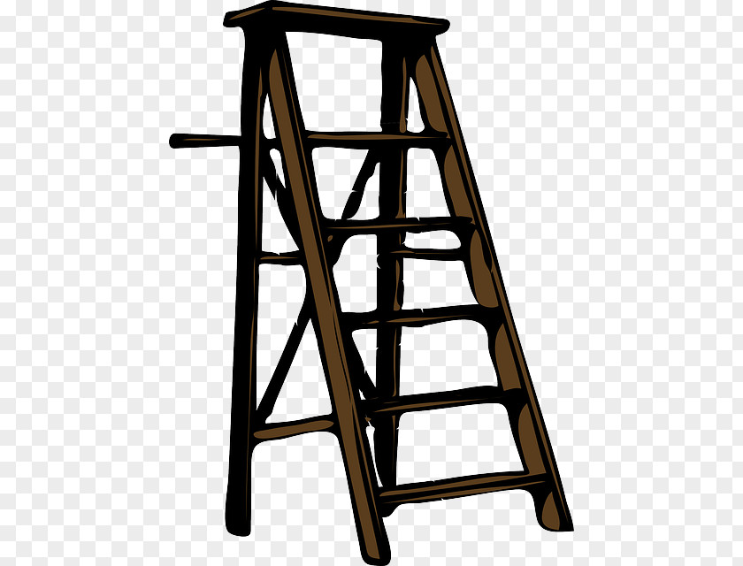 Stage Railing Ladder Clip Art PNG