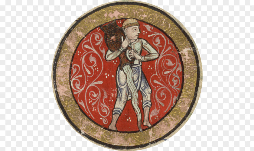 Aries Aquarius Zodiac Astrological Sign Book Of Hours PNG