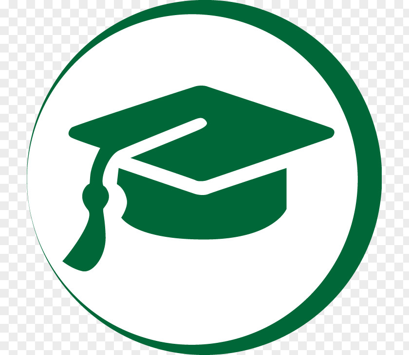 Green Chalkboard Education Square Academic Cap Graduation Ceremony Hat Clip Art PNG