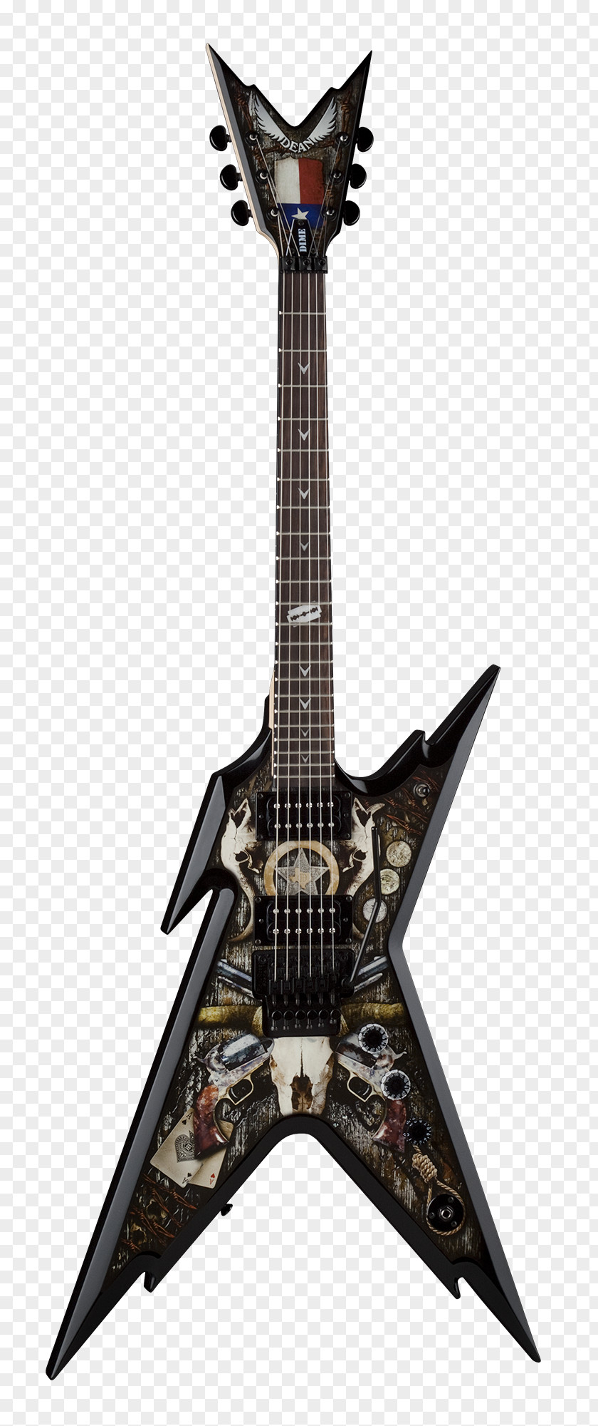 Guitar Pictures Dean Razorback ML Cadillac Guitars Electric PNG