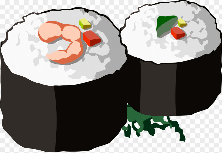 Japanese Sushi Cuisine Clip Art PNG