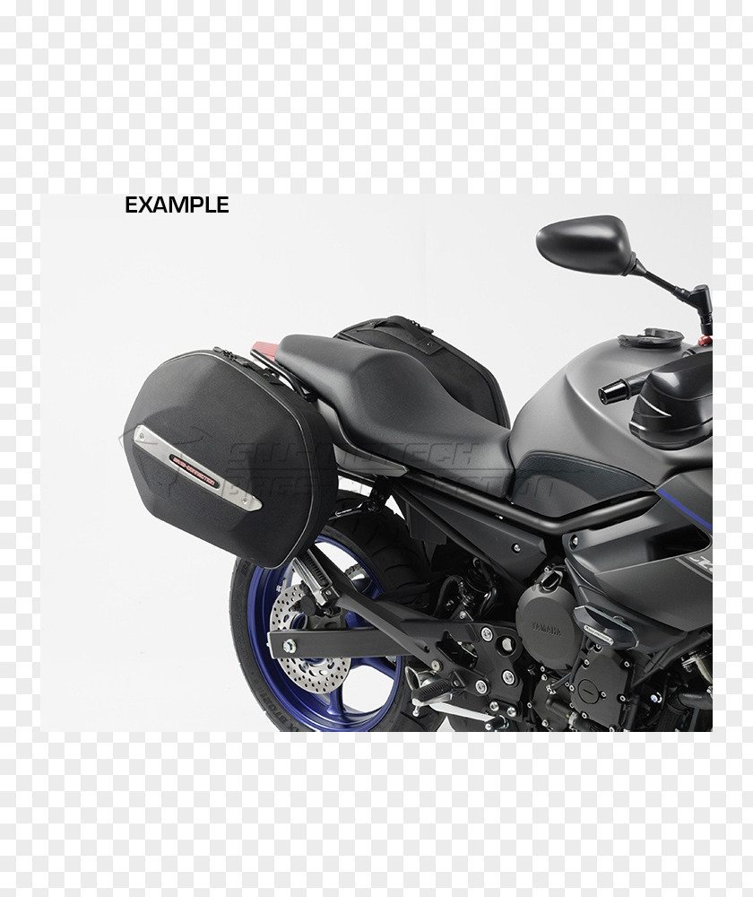 Motorcycle Yamaha Motor Company Tire XJ6 Saddlebag PNG
